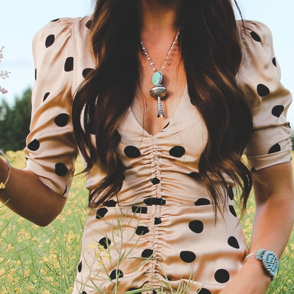 AFRM Polka Dot Dress Xsmall - Picture 3 of 3